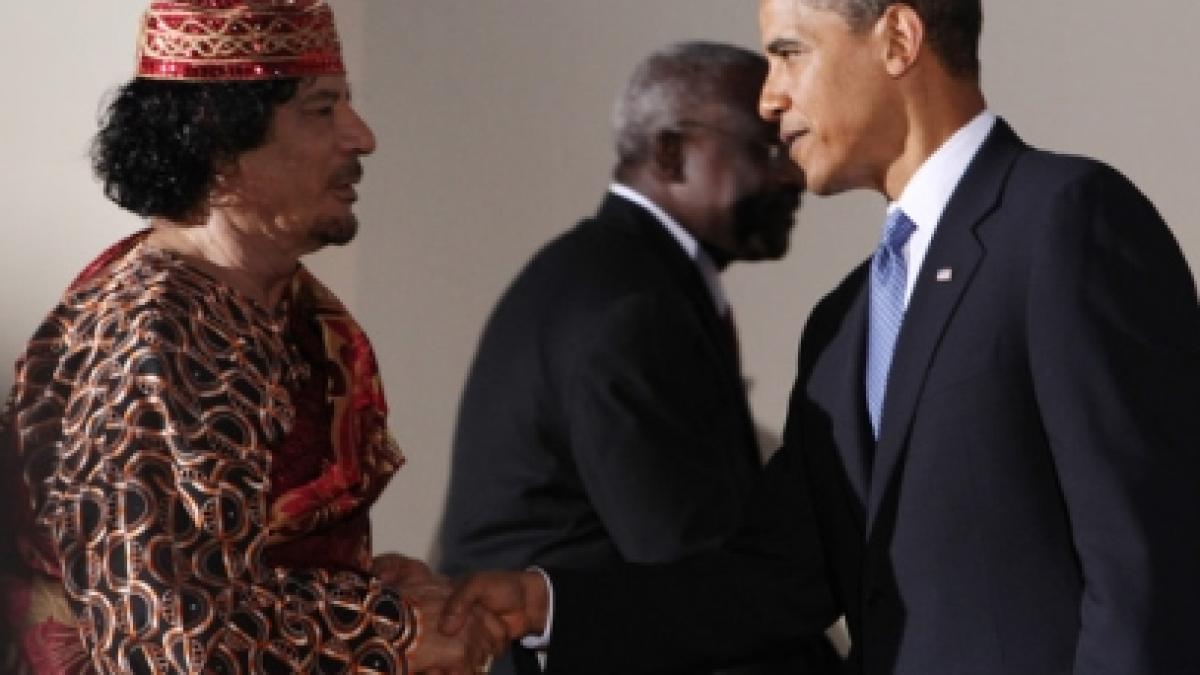 gaddafi ii scrie presedintelui american barack obama