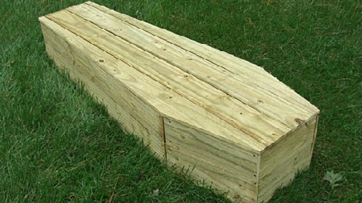 protest inedit la spitalul din codlea oamenii au venit cu sicriu si lumanari pentru a inmormanta