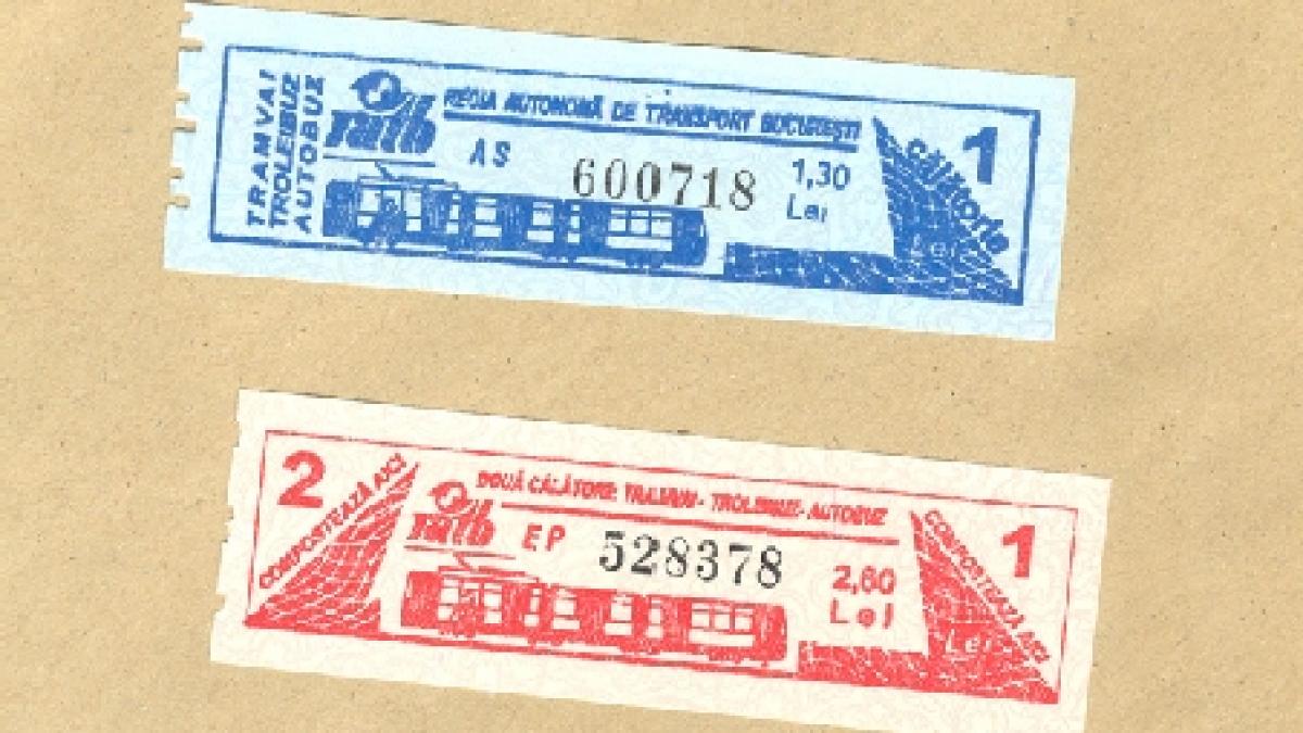 ratb retrage din circulatie biletele tiparite incepand cu luna mai