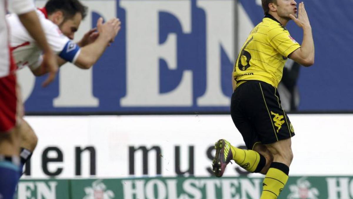 bundesliga liderul dortmund obtine un punct in ultimul minut