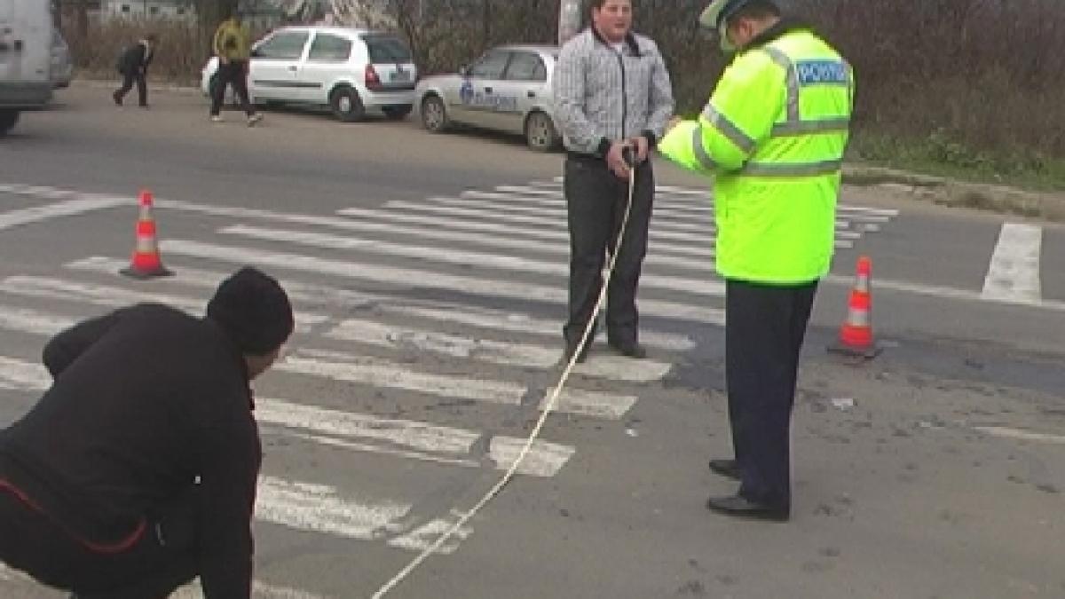 o masina de pompe funebre a accidentat un copil de opt ani pe trecerea de pietoni
