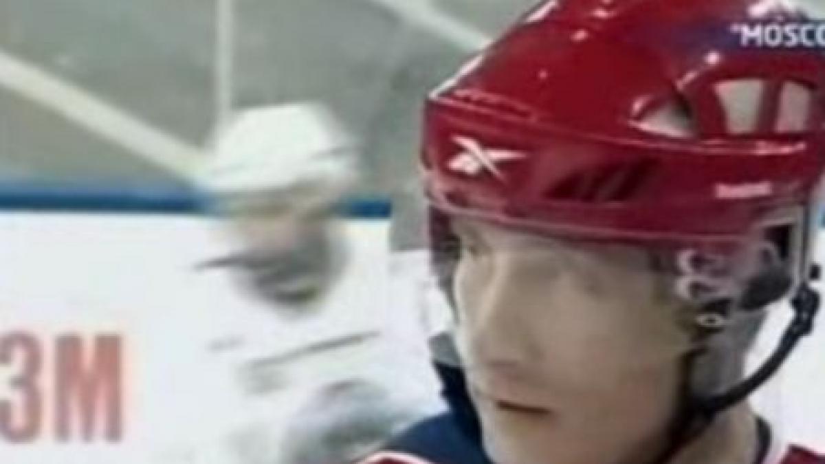 putin a facut o demonstratie de hochei pe gheata