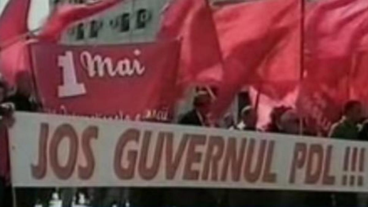 ziua muncii sarbatorita la vaslui cu proteste