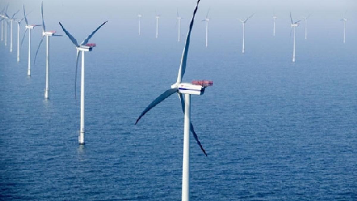 germania inaugureaza prima ferma eoliana pe apa