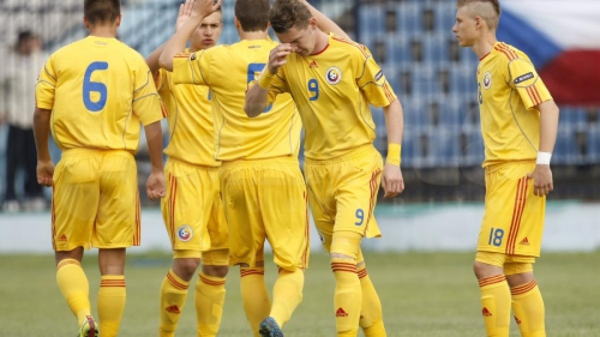 romania remizeaza cu cehia in primul meci de la campionatul european under 17