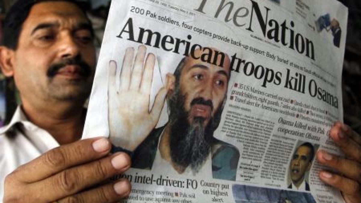 osama bin laden neinarmat cand a fost omorat poza cadavrului infioratoare