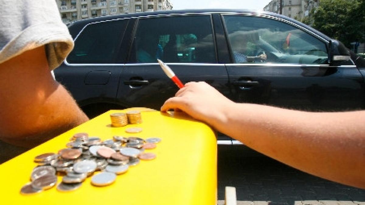 un sibian a platit in monede taxa pentru ridicarea masinii in semn de protest