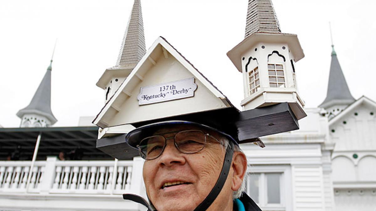 cele mai ciudate palarii prezentate la competitia ecvestra kentucky derby 2011