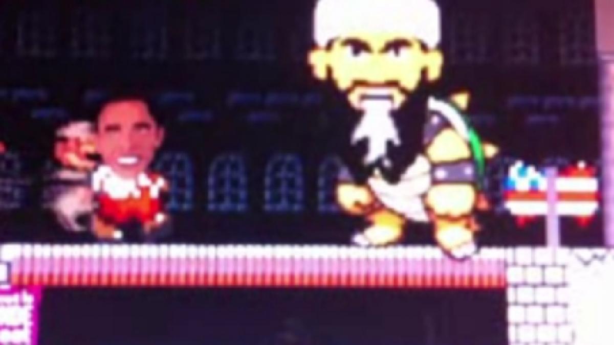 moartea lui osama bin laden jucata in universul super mario brothers