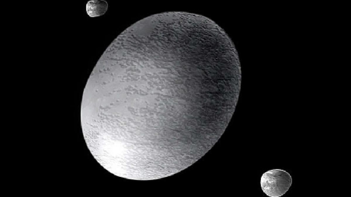 haumea a cincea planeta pitica straluceste dincolo de neptun e acoperita de gheata