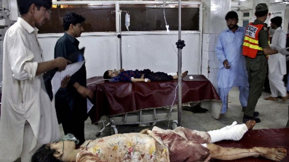 un atentat pentru razbunarea mortii lui bin laden a dus la moartea a 70 de persoane in pakistan