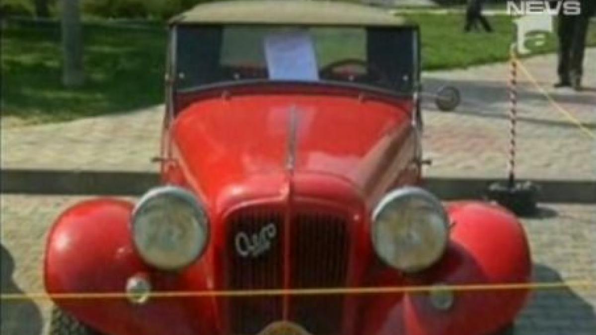 expozitie de masini de epoca rare la galati
