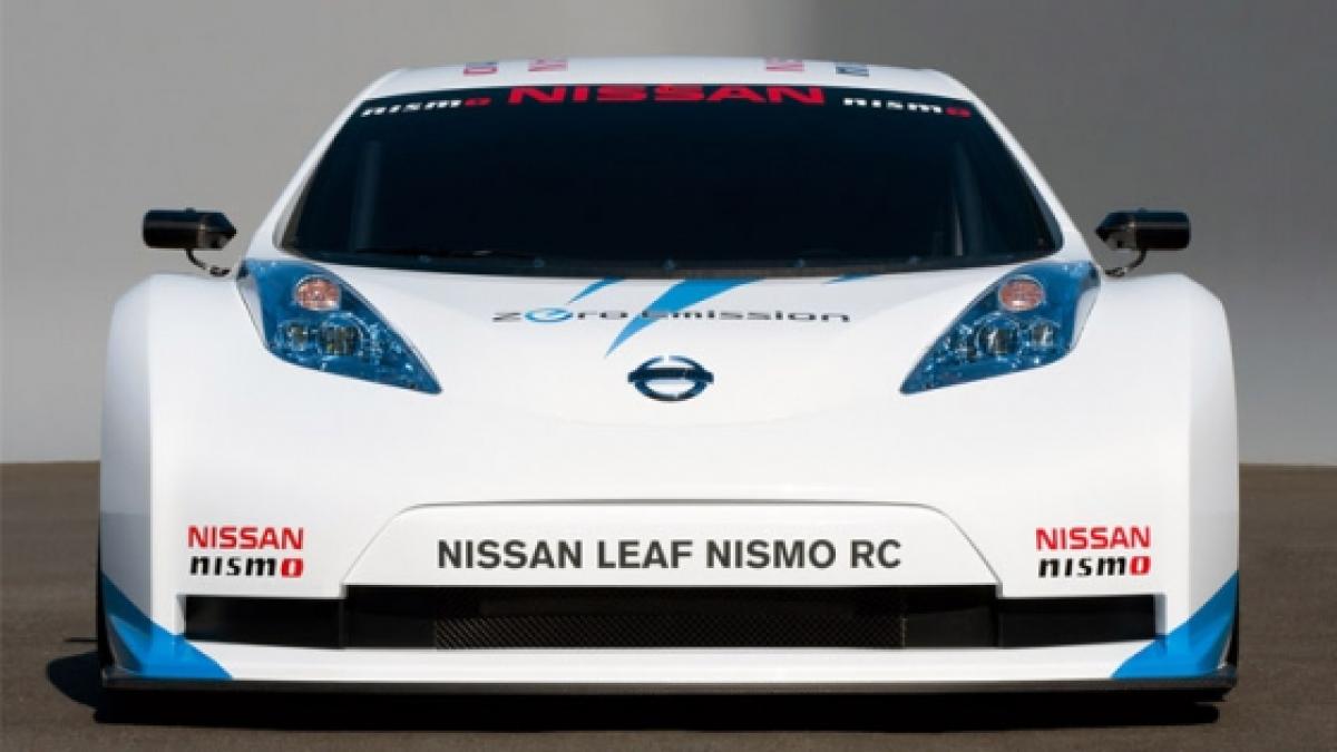 nissan leaf nismo rc iese pe circuit