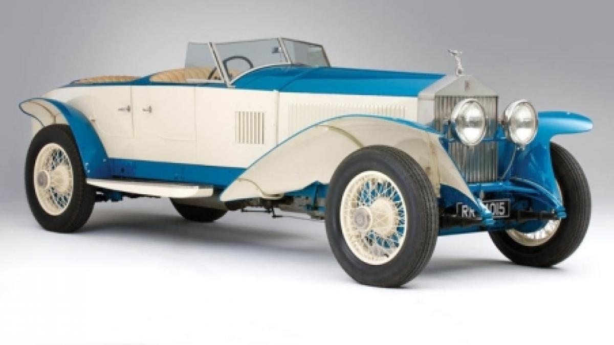 primordialul phantom 10ex primul rolls royce sportiv scos la licitatie