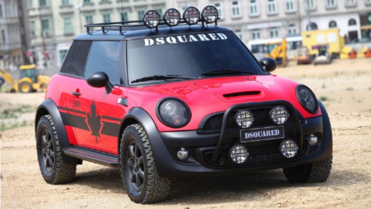 mini cooper s red mudder monstruletul cu inima de aur