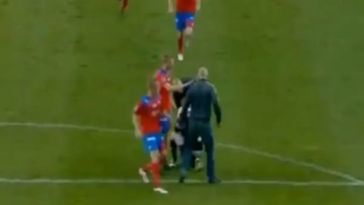 meci suspendat in suedia dupa ce portarul lui helsingborg a fost lovit de un spectator