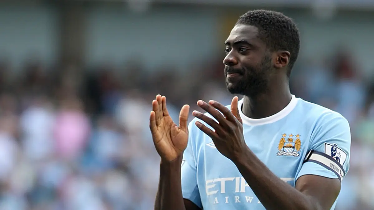 kolo toure a fost suspendat sase luni pentru ca a fost depistat pozitiv la un control antidoping
