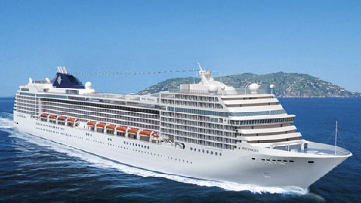 una din cele mai luxoase nave de croaziera din lume a acostat in portul constanta