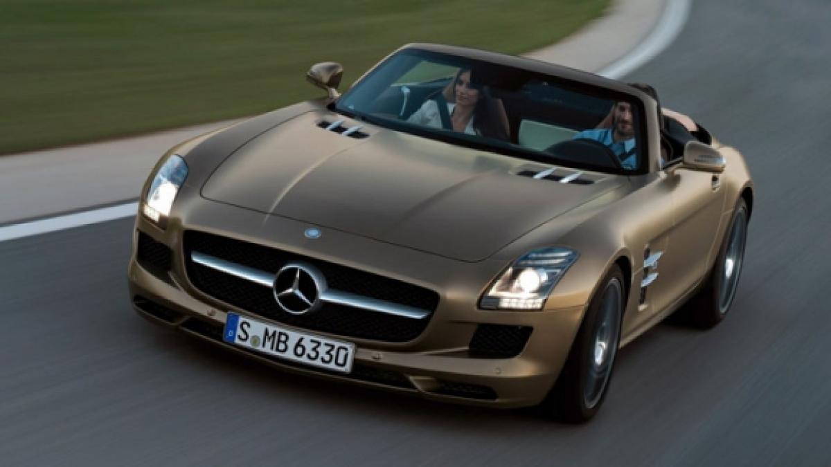 a fost prezentat mercedes sls amg roadster