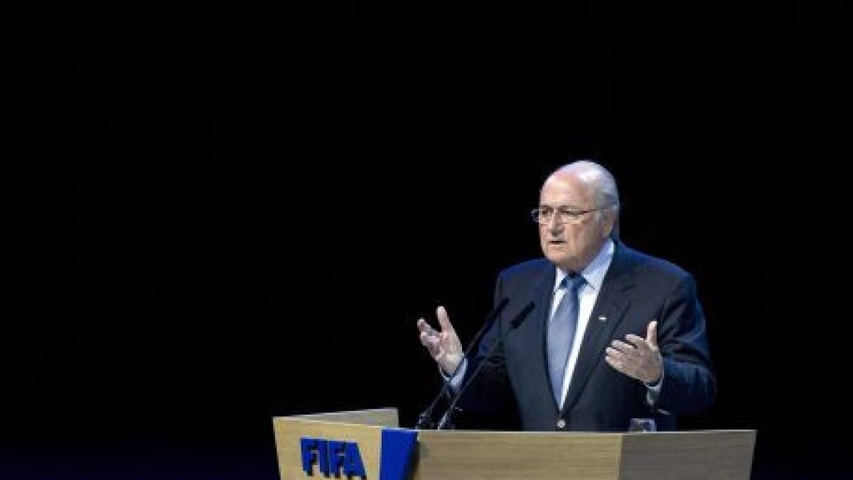 joseph blatter a fost reales in functia de presedinte al fifa