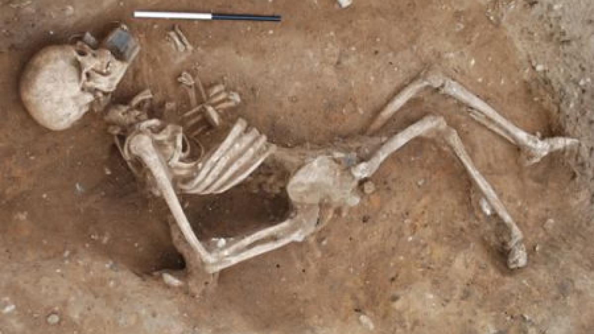 mai batran ca tutankamon schelet vechi de 4 500 de ani descoperit in prahova