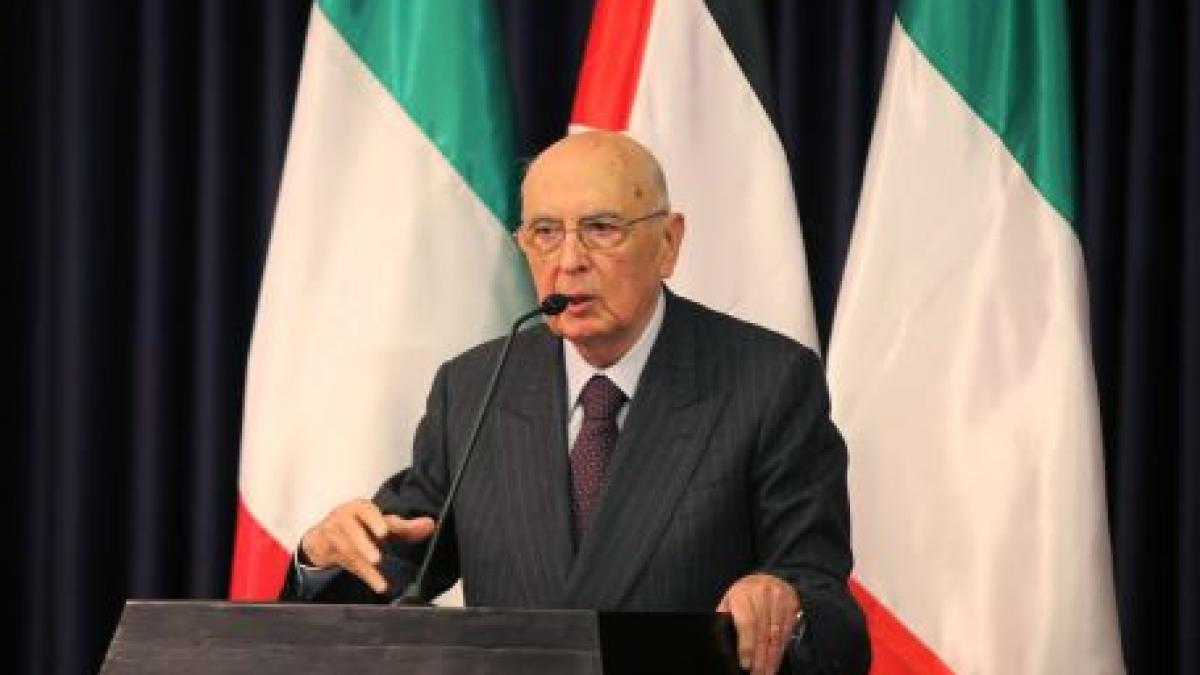 presedintele italiei giorgio napolitano va veni in romania in luna septembrie