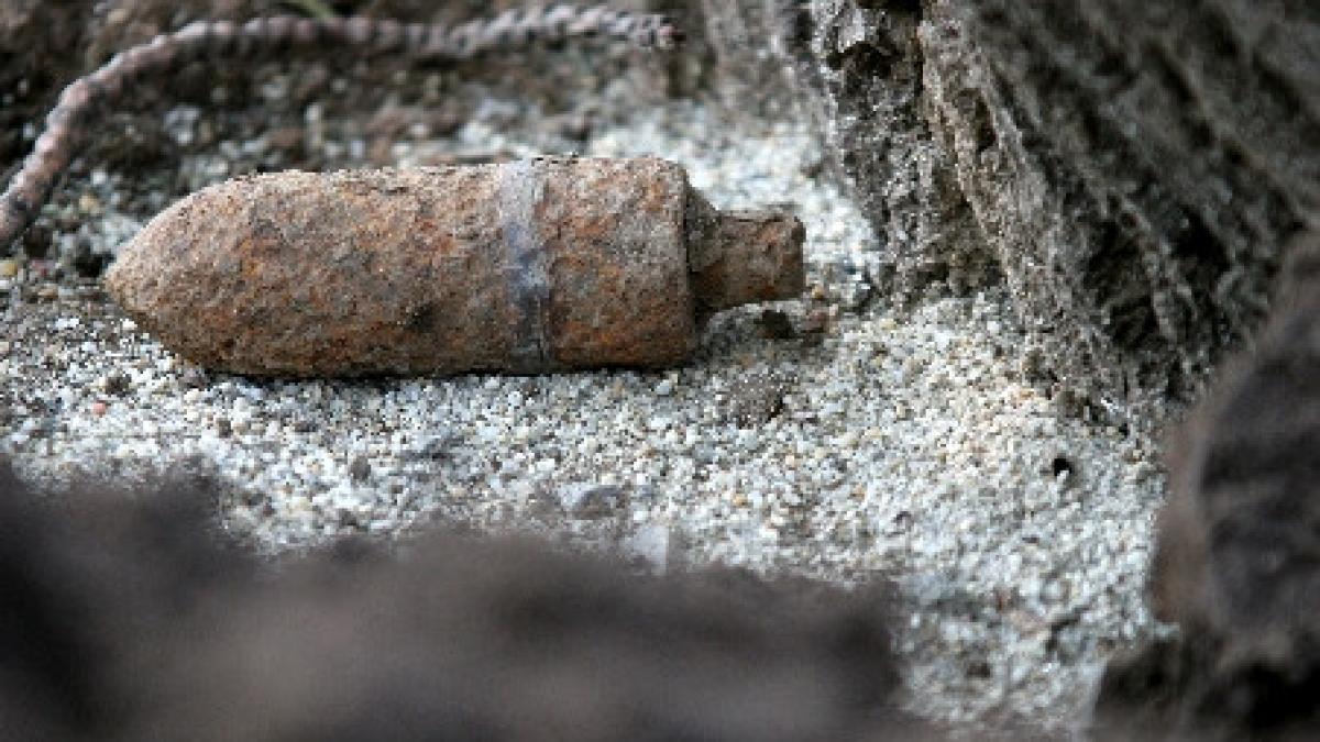 proiectil de artilerie din al doilea razboi mondial gasit in portul constanta