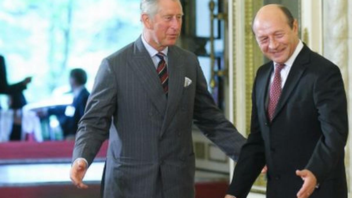 Traian Băsescu, în vizită oficială în Marea Britanie pentru două zile
