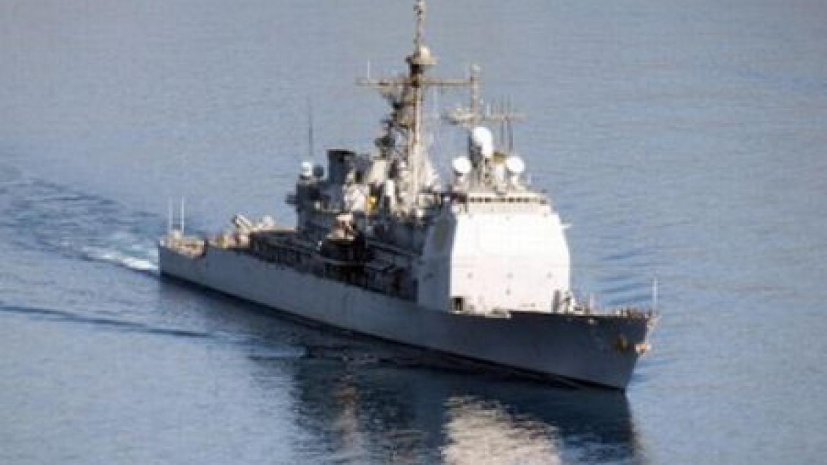 crucisatorul american monterey in portul constanta