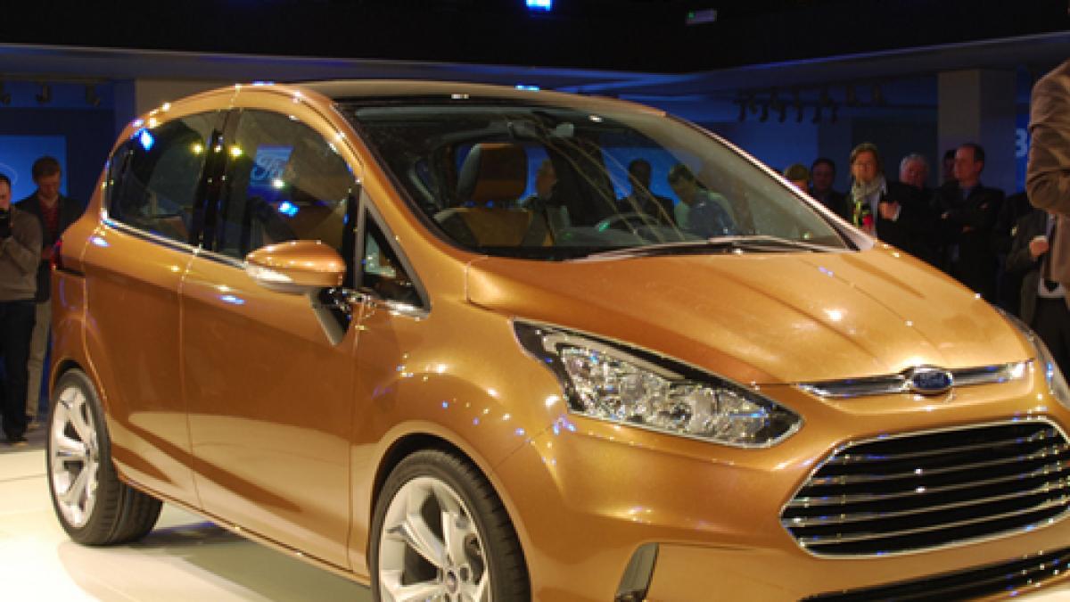 ford a inceput asamblarea modelului b max la uzina din craiova