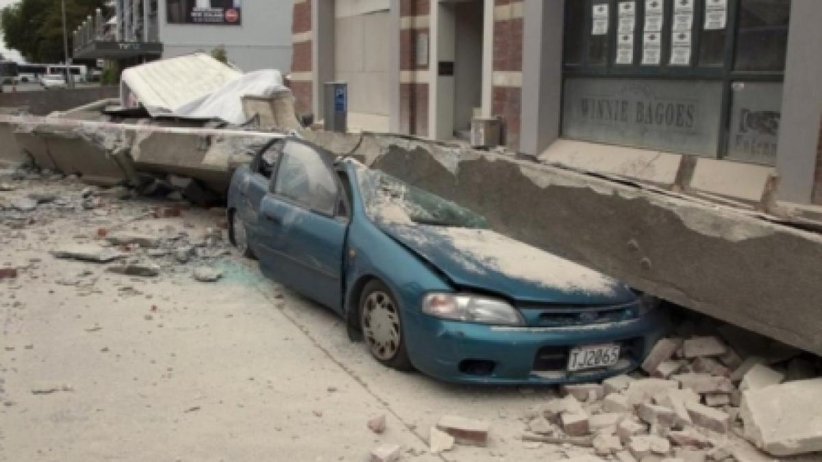 un mort si 45 de raniti in urma cutremurelor din noua zeelanda