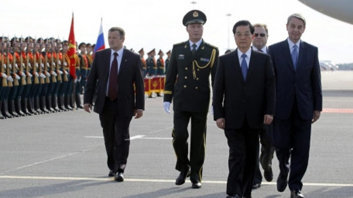 presedintele chinei este in rusia pentru a intari relatia dintre cele doua state