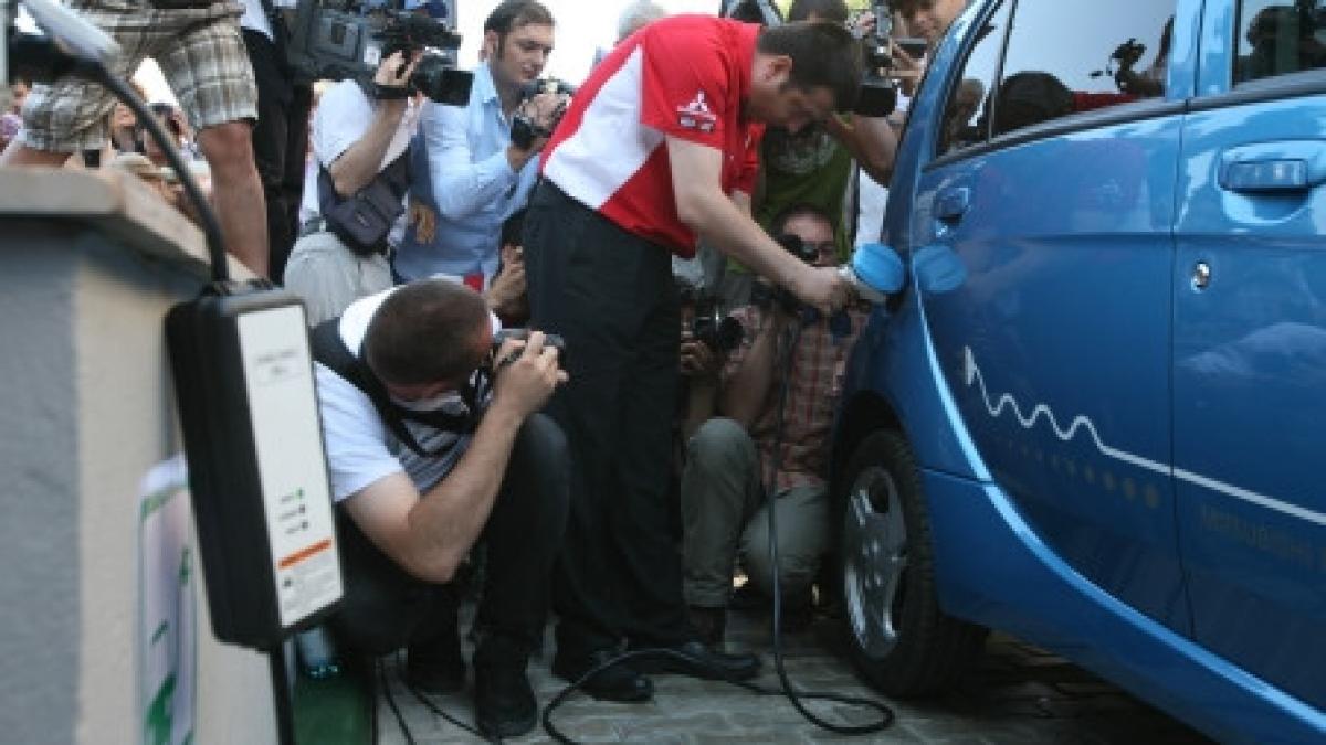 prima statie de incarcare a masinilor electrice din romania inaugurata in capitala