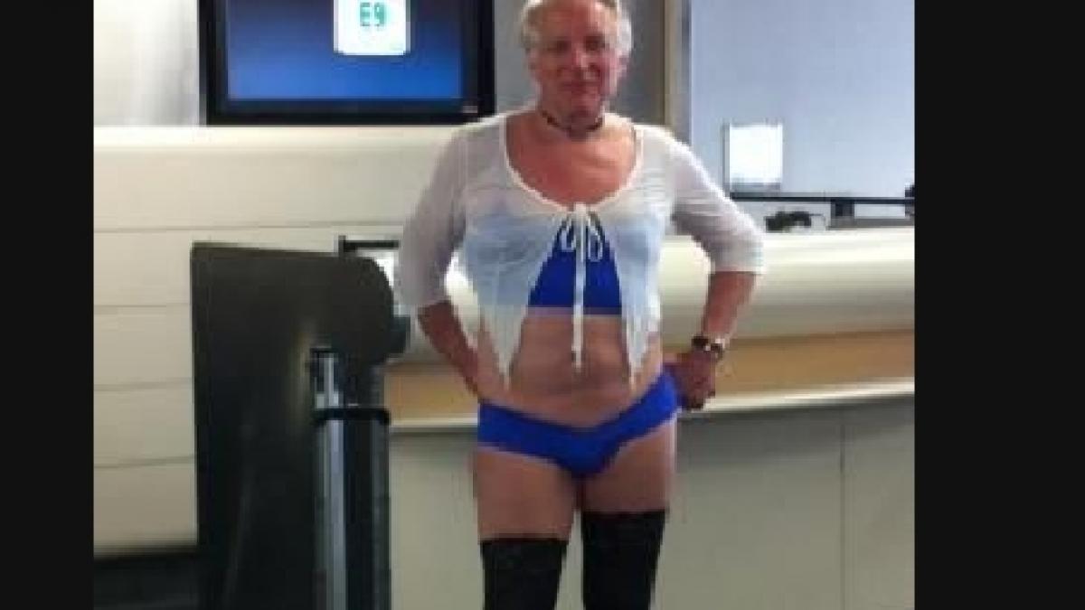 un american s a prezentat la aeroport in lenjerie intima de dama