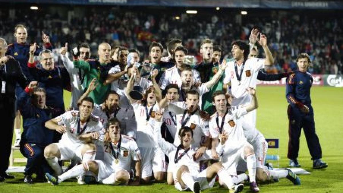 spania a castigat campionatul european de tineret