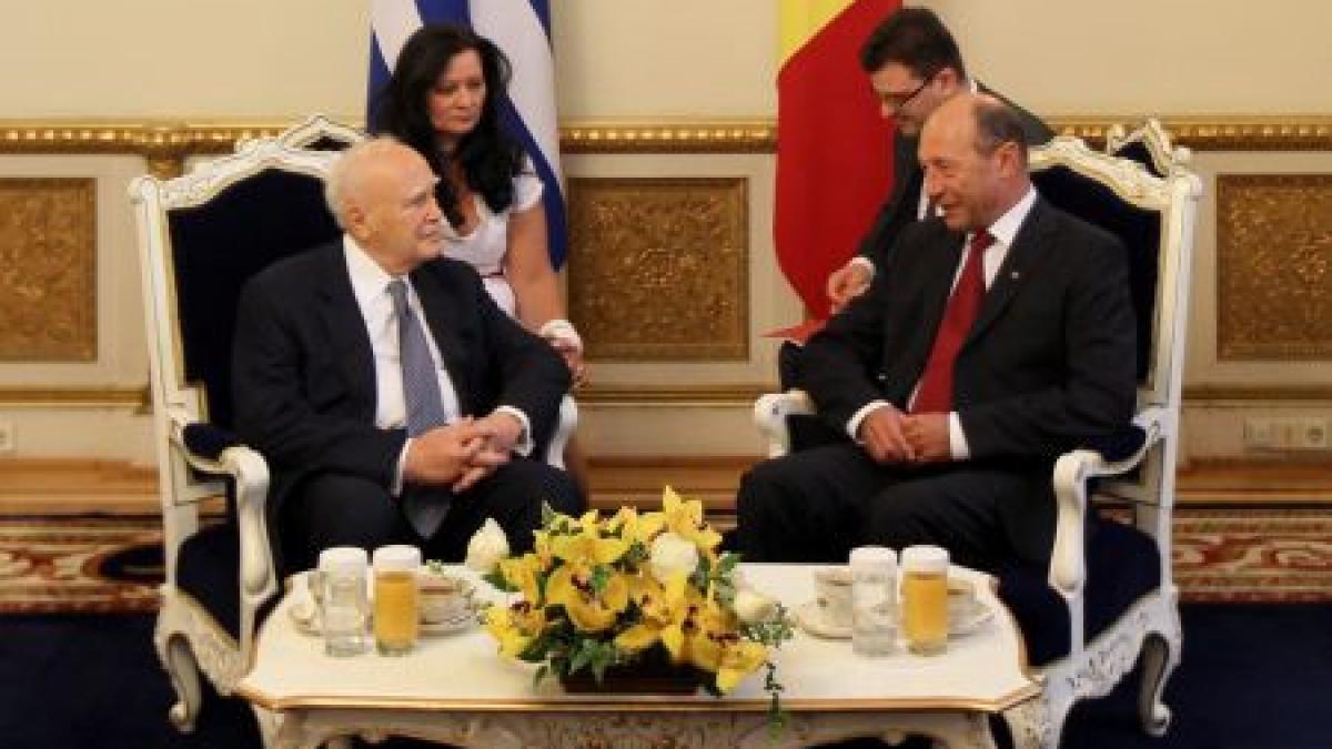 basescu catre presedintele elen cu usurinta ati fi putut spune am probleme acasa sa amanam vizita