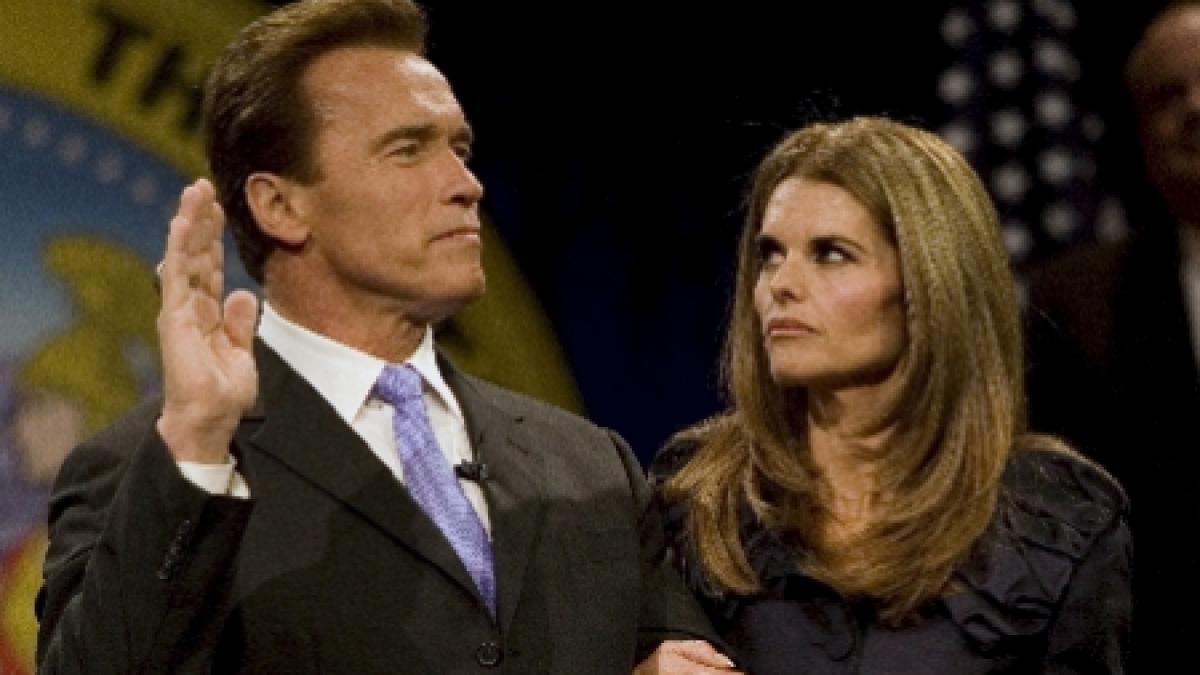 maria shriver a depus actele pentru divortul de arnold schwarzenegger
