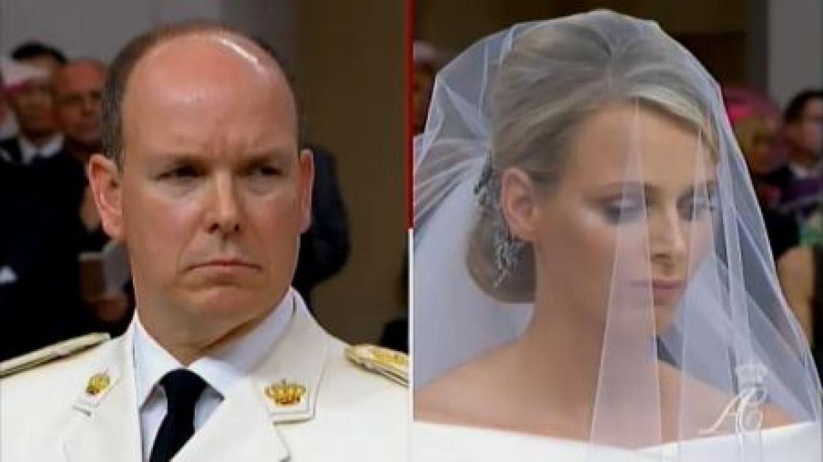 nunta regala in monaco printul albert si principesa charlene au spus da