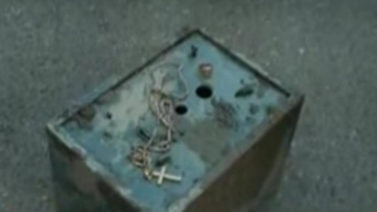 hotul care a furat un seif cu aproape 100 000 de lei a fost prins de politisti