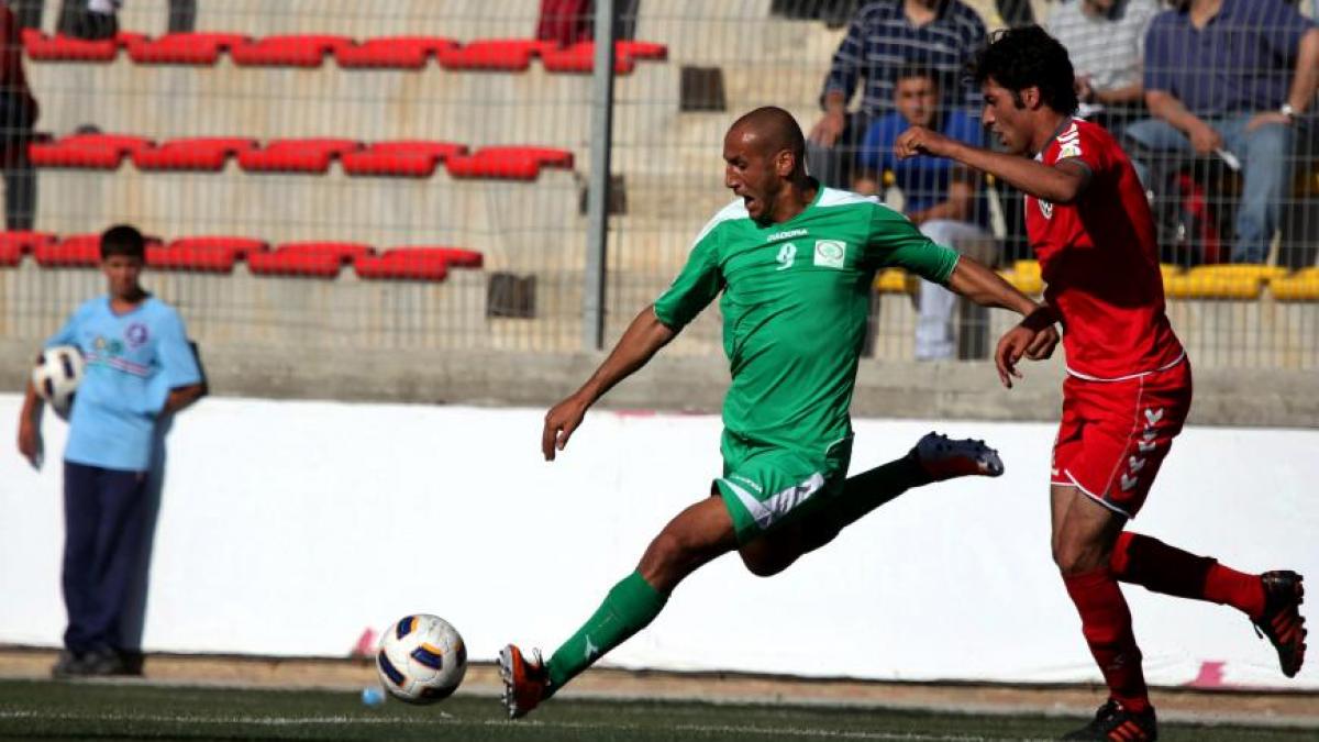 zi istorica pentru fotbalul palestinian echipa nationala a jucat primul meci de calificare pe teren