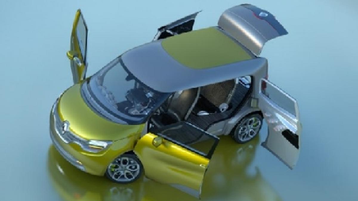 renault a realizat modelul frendzy un nou concept electric utilitar si de familie