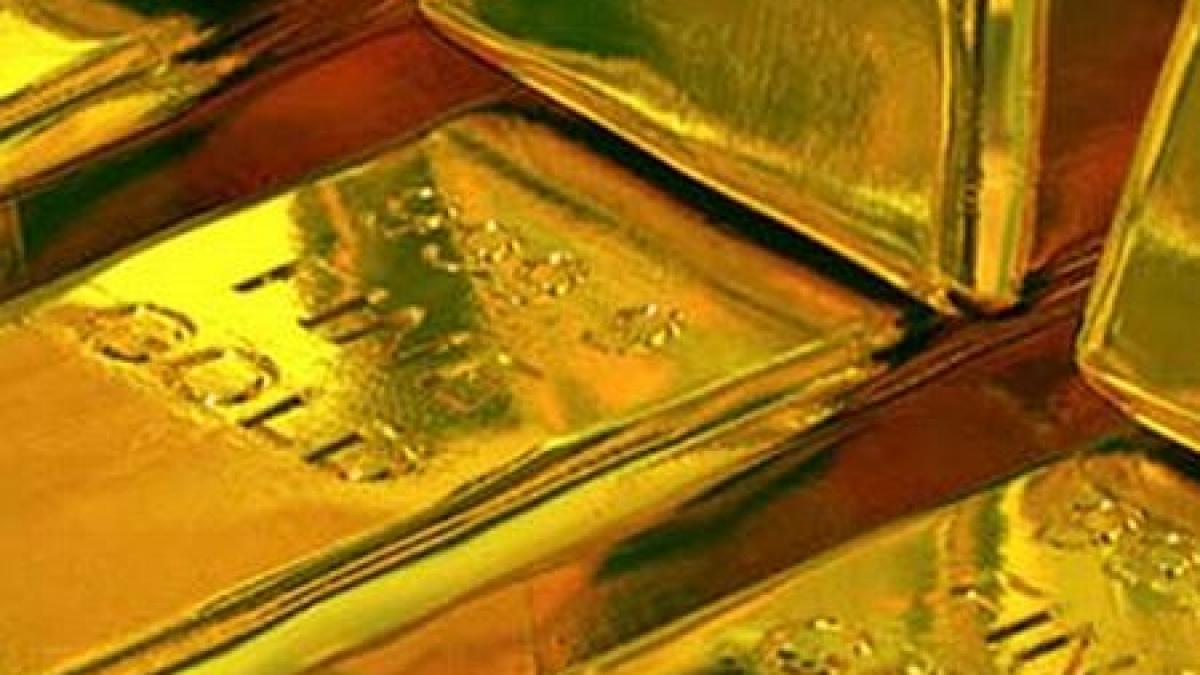 pretul aurului in continua crestere 153 9 lei pentru un gram