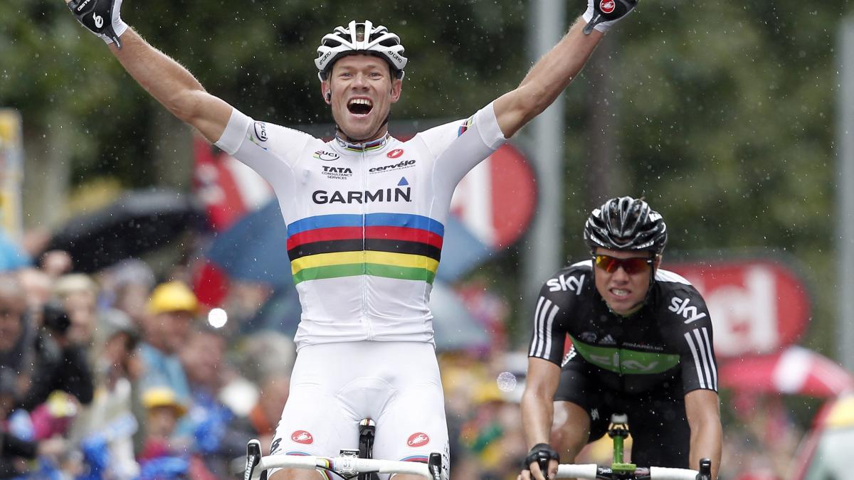 turul frantei thor hushovd obtine a doua victorie de etapa contador castiga timp in raport cu