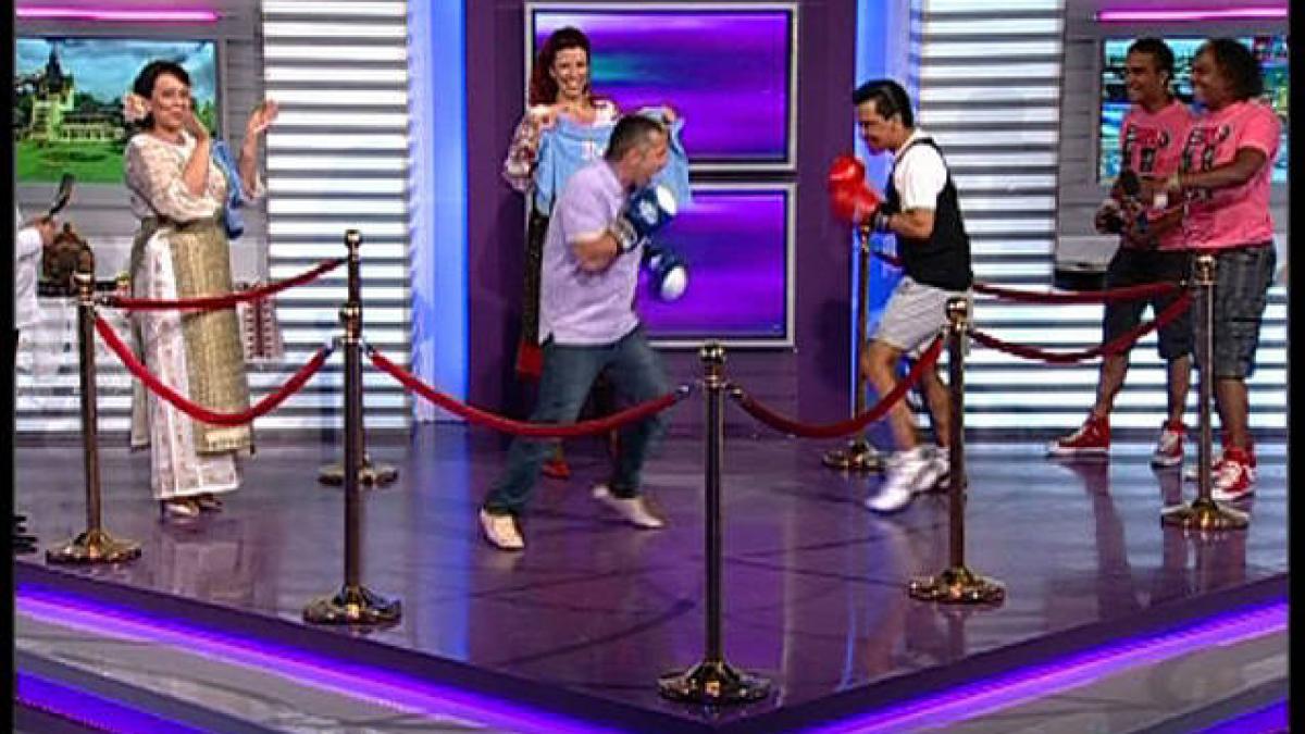 doroftei intra in ring cu fredi camacho