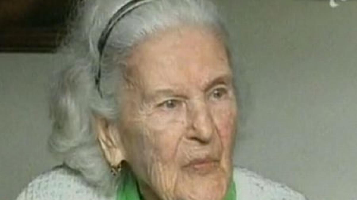 prima miss din romania la 101 ani omul trebuie sa fie bun bunatatea ti se citeste pe fata