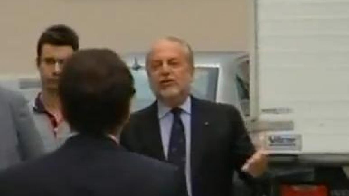 presedintele lui napoli a facut scandal la stabilirea programului din serie a