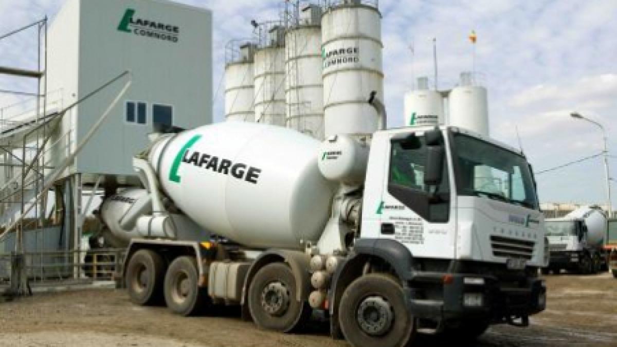 vanzarile lafarge stagneaza pe piata cimentului cererea pe piata din romania cea mai slaba din