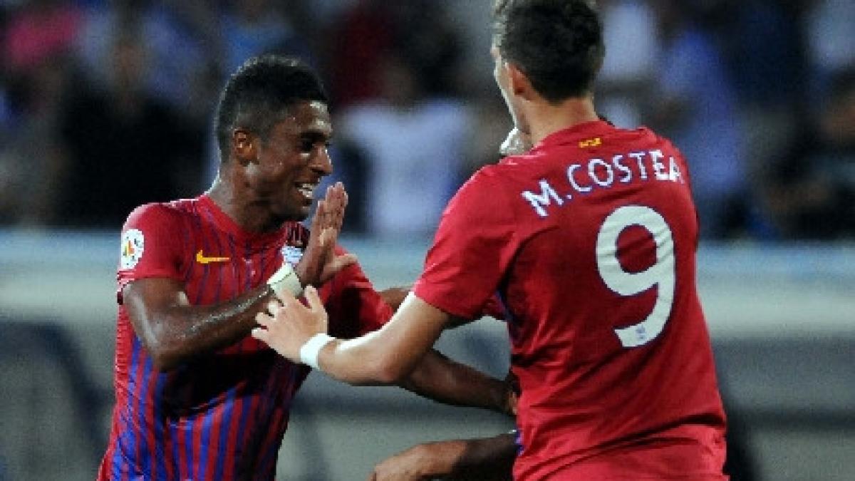 steaua se impune la scor 4 0 cu mioveni in primul meci disputat acasa