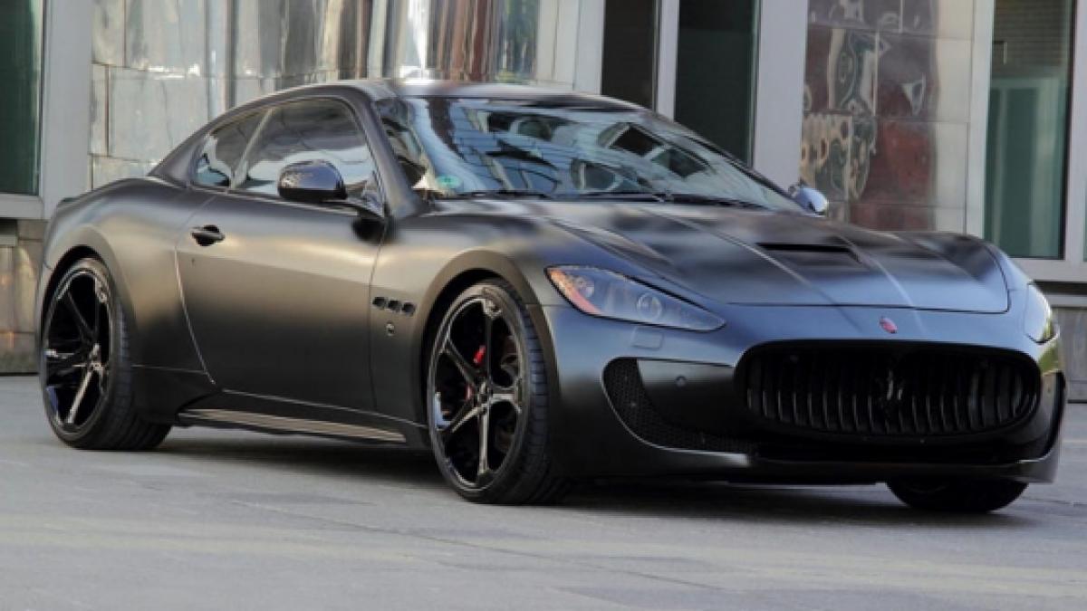 maserati granturismo s superior black edition
