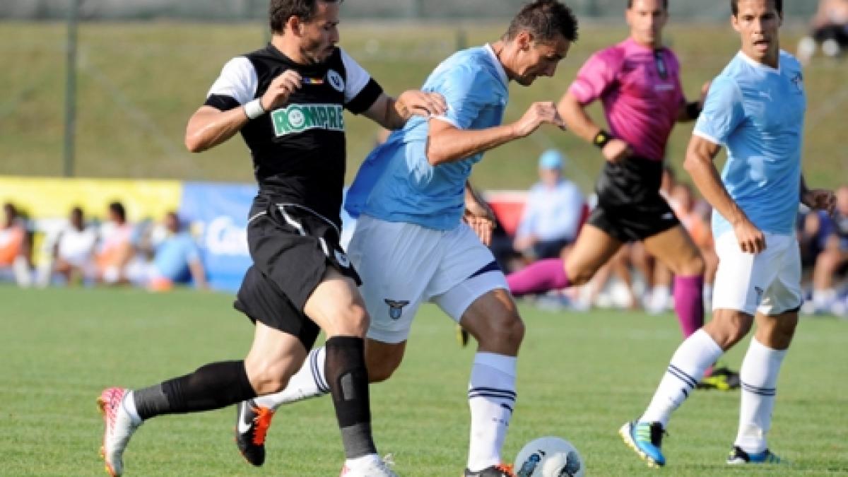 u cluj a pierdut amicalul de lux cu lazio scor 1 4